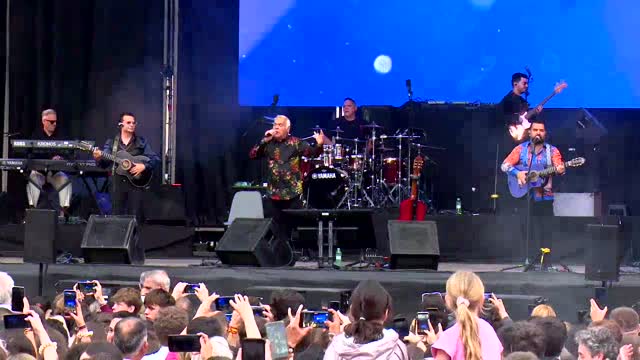 Así se vivió la Fiesta de la Resurrección en Cibeles