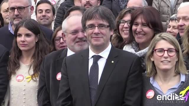 Carles Puigdemont defiende sus ideales tras ser arrestado por "rebelión"