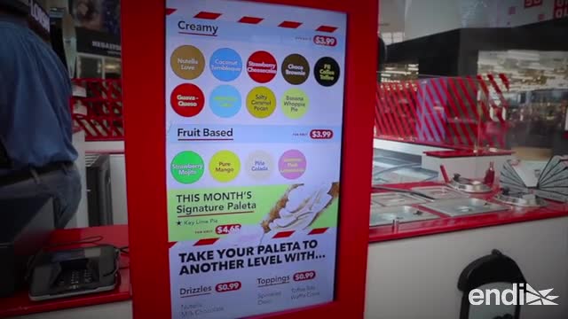 Este es el quiosco virtual de paletas boricuas en Orlando