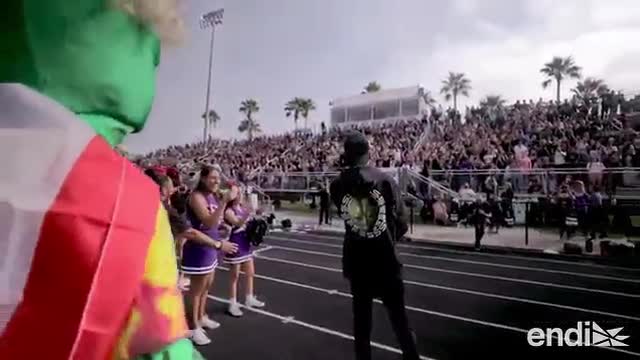 Dalex alborota una escuela en Orlando