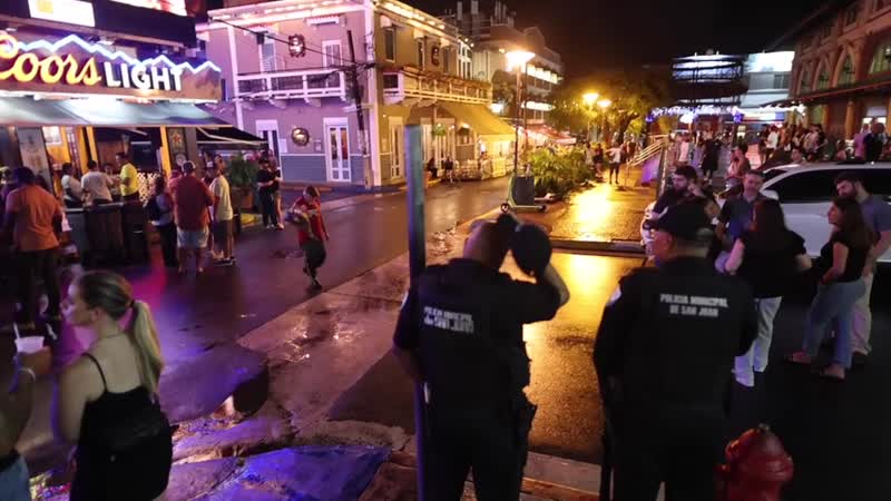Así fue el ambiente en Santurce durante la primera noche del Código de Orden Público