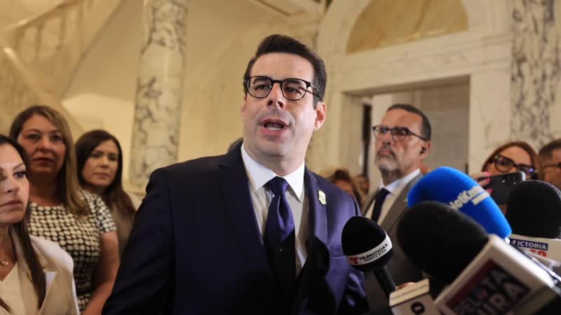 Thomas Rivera Schatz y Francisco Domenech se expresan tras finalizar Comisión Total del Senado